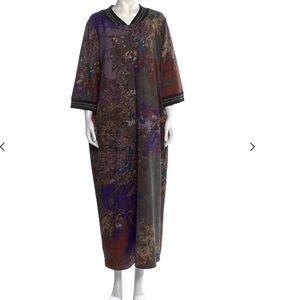 Marina Rinaldi Abstract Long Scuba Dress